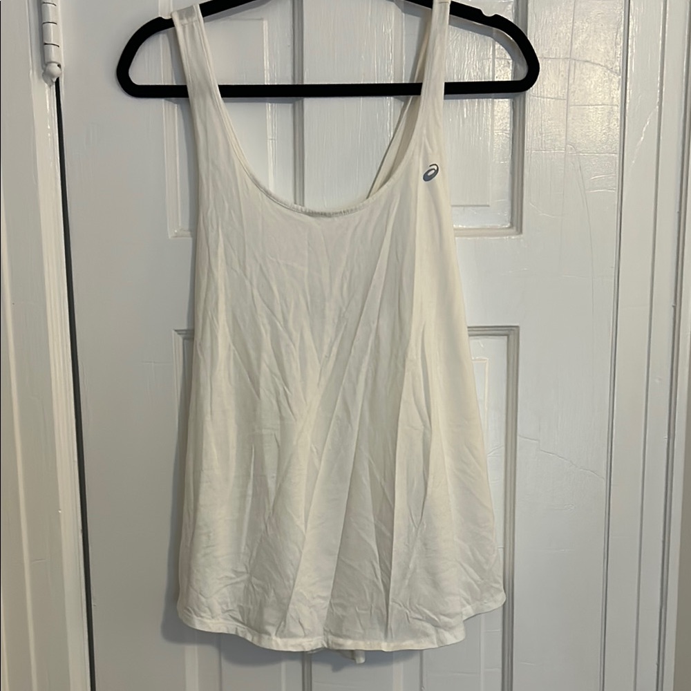 Asics Women's White Workout Tank Top